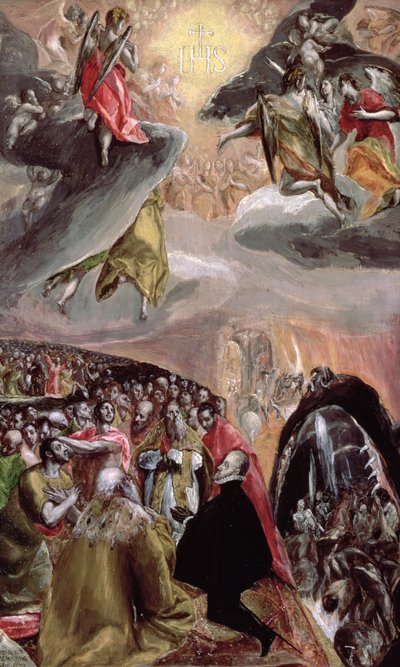 The Adoration of the Name of Jesus by El Greco